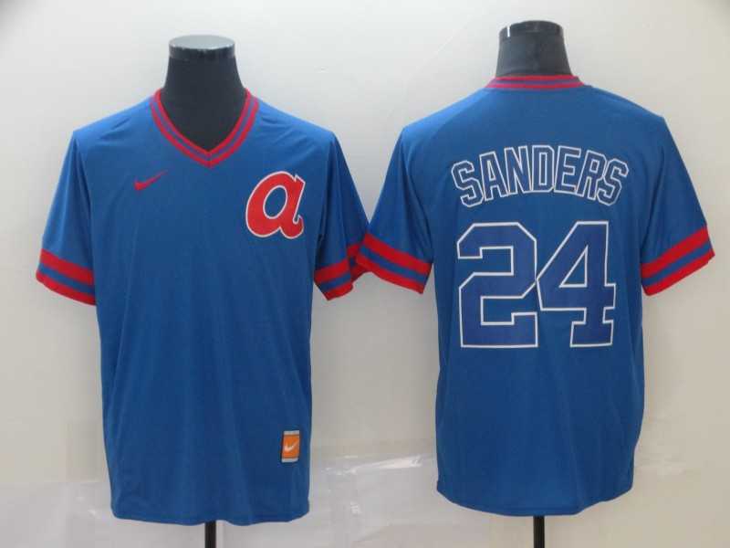 Braves 24 Deion Sanders Blue Throwback Jerseys,We sell and wholesale Braves 24 Deion Sanders Blue Throwback Jerseys on line form chian!